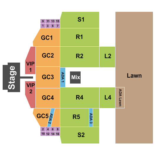 Wean Park Tim McGraw Seating Chart